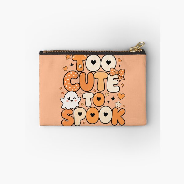 Item preview, Too Cute To Spook Kawaii Halloween Typography | BankshopTH designed and sold by BankshopTH.