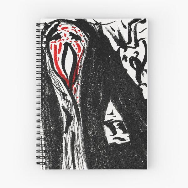 Item preview, 'Red Witness' | Abstract Black Ink Horror Art designed and sold by OtherworldlyIdeas.