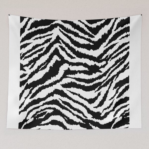 Item preview, Tiger Skin Pattern | Snow Tiger Animal Print designed and sold by The High Hippo.