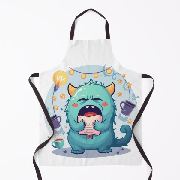 Item preview, Night Shift Monster | Funny Sleepy Creature Kawaii Sticker designed and sold by Stylestickers55.