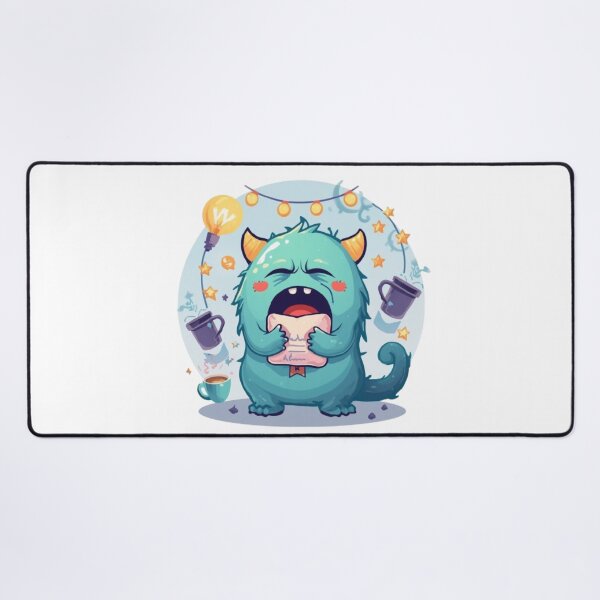Item preview, Night Shift Monster | Funny Sleepy Creature Kawaii Sticker designed and sold by Stylestickers55.