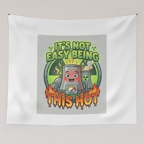 Item preview, Not easy being this hot! designed and sold by Goode-sense2025.