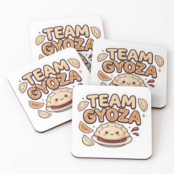 Item preview, Team Gyoza-Cute Kawaii Team Foods - Laptop & Suitcase Stickers designed and sold by asumintjapan1.