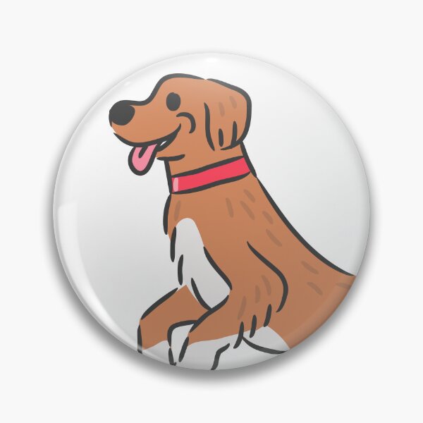 Item preview, Happy Labrador Retriever dog jumping and playing cartoon illustration. designed and sold by monkik.