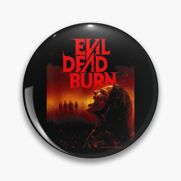 Item preview, Evil Dead Burn Horror Movie Inspired Spooky Halloween Fan Tribute designed and sold by Chaya Reid.