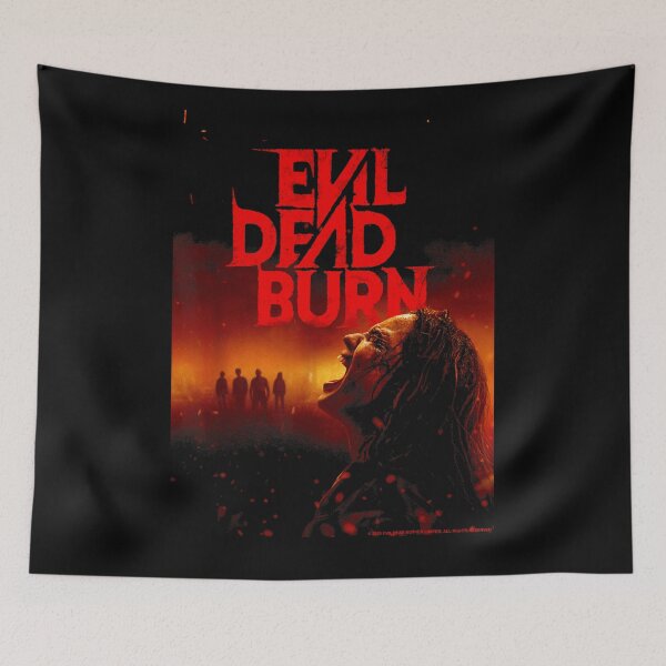 Item preview, Evil Dead Burn Horror Movie Inspired Spooky Halloween Fan Tribute designed and sold by Chaya Reid.