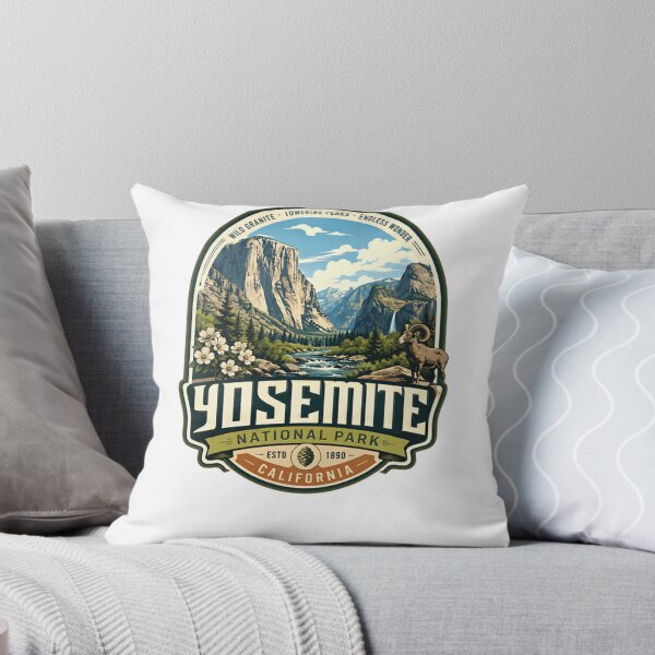 Item preview, Yosemite National Park California Wild Granite Towering Peaks Endless Wonder Estd 1890 Travel Souvenir Hiking designed and sold by Simsimah26Parks.