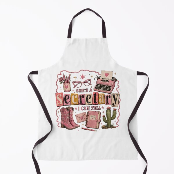 Item preview, She's A Secretary I Can Tell Funny Office Cowgirl Western Style designed and sold by Chaya Reid.