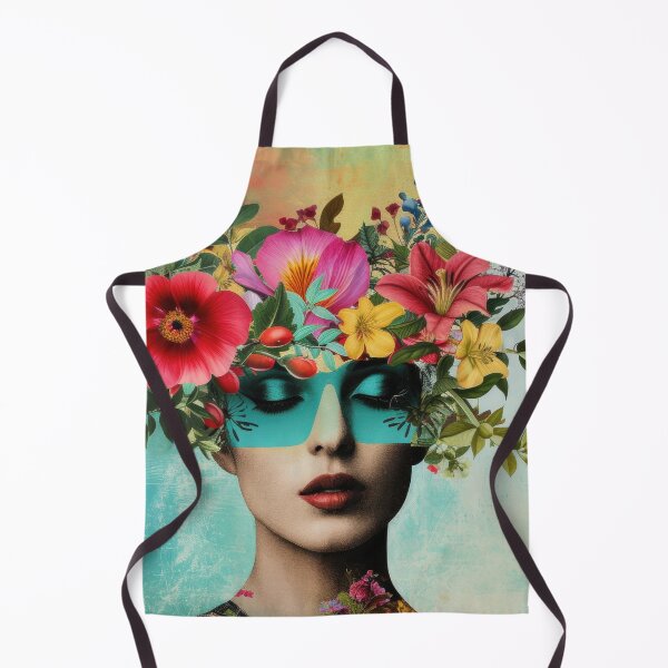 Item preview, Vintage Floral Woman Portrait designed and sold by Soft Oddity.
