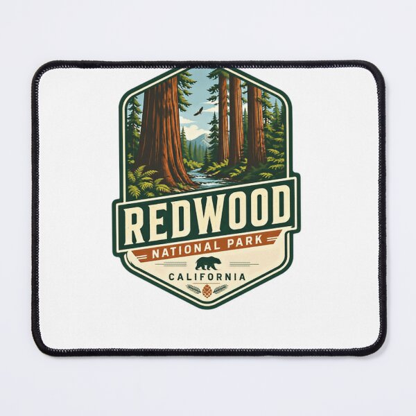 Item preview, Redwood National Park California Nature Travel Hiking designed and sold by Simsimah26Parks.