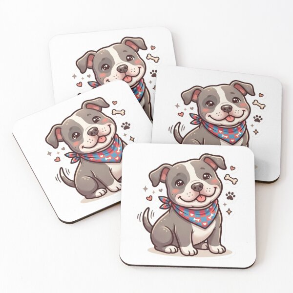 Item preview, Cute Smiling Puppy Cartoon Dog Sticker designed and sold by ExploreAura Studio.