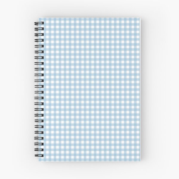 Item preview, Sky blue gingham pattern designed and sold by Karf  ..