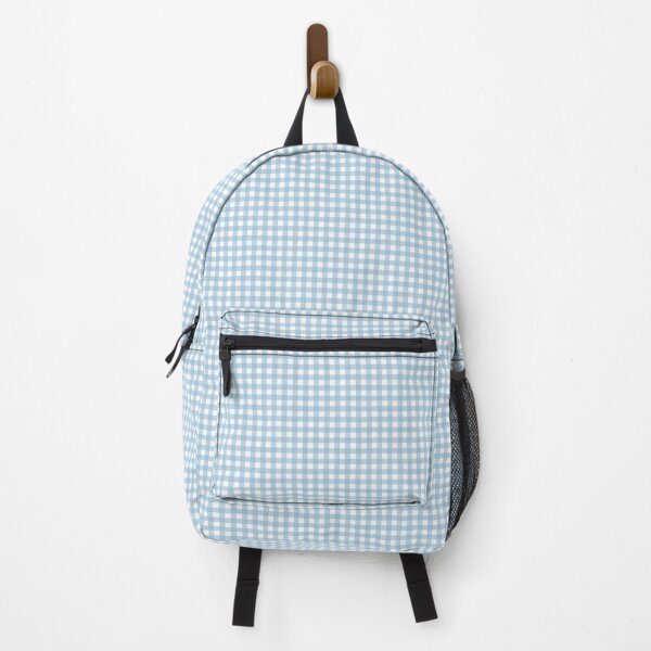 Item preview, Sky blue gingham pattern designed and sold by Karf  ..
