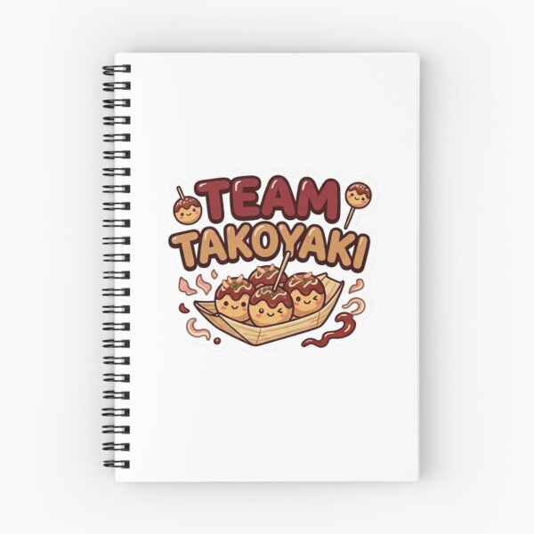 Item preview, Team Takoyaki-Cute Kawaii Team Foods - Laptop & Suitcase Stickers designed and sold by asumintjapan1.