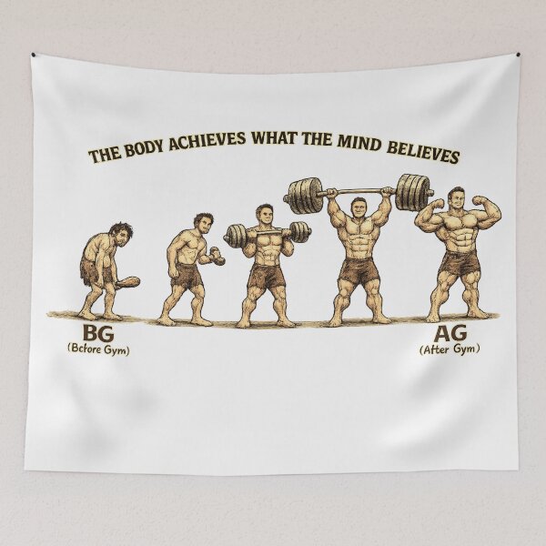 Item preview, Before Gym vs After Gym Evolution designed and sold by guiborges1980.