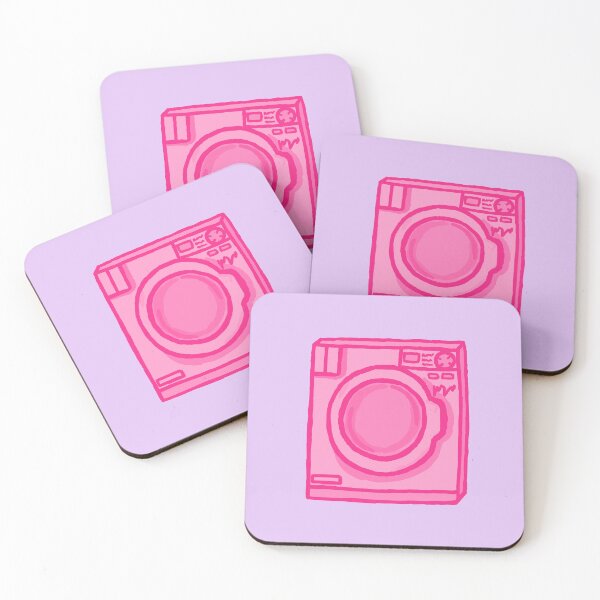 Item preview, Wonky Pink Washing Machine designed and sold by CamilasPrints.