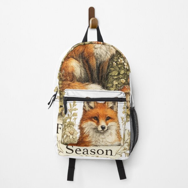 Item preview, Find Beauty in Every Season | Vintage Botanical Fox Cottagecore Art designed and sold by DesignNouha.