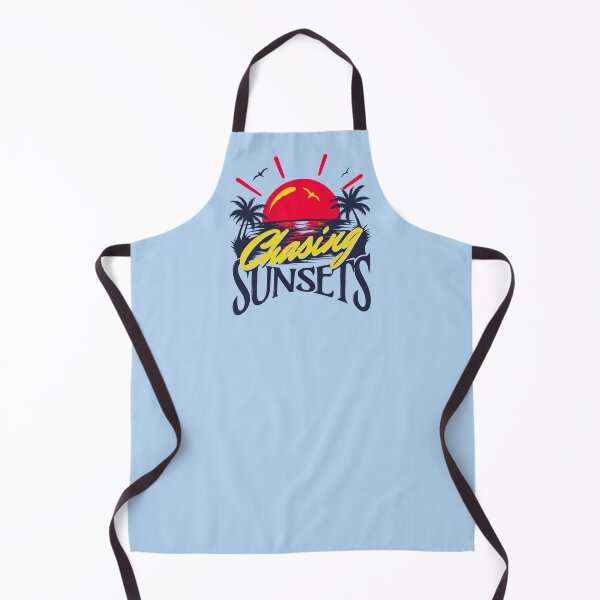Item preview, Chasing Sunsets Vibrant Yellow Red Tropical Pool Party Summer Art designed and sold by illeN-Art-World.