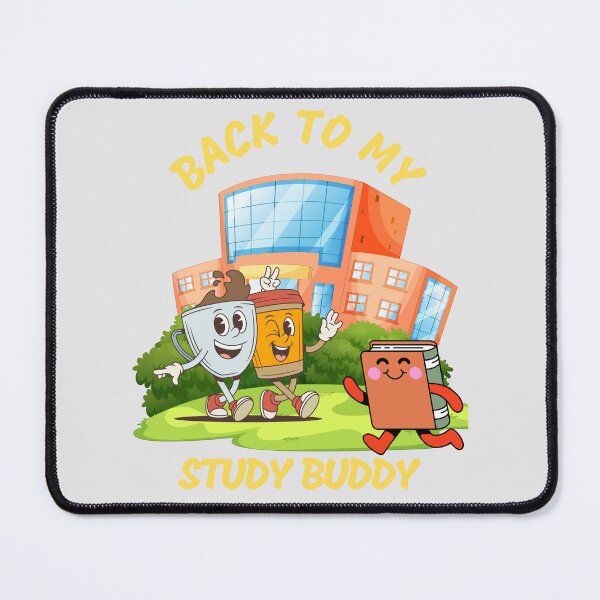 Item preview, Back to My Study Buddy designed and sold by AppealingVibes.