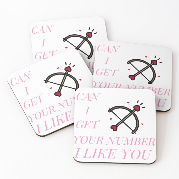Item preview, Can I Get Your Number I Like You - Cupid Arrow Pickup Line designed and sold by Jomsunshine.