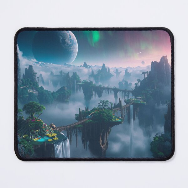Item preview, Eternal Floating Rainforest Alien Landscape designed and sold by Luminous Wilds.