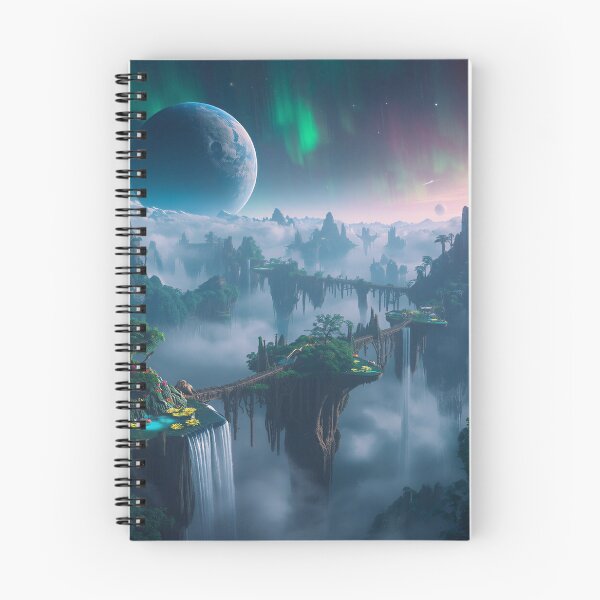 Item preview, Eternal Floating Rainforest Alien Landscape designed and sold by Luminous Wilds.