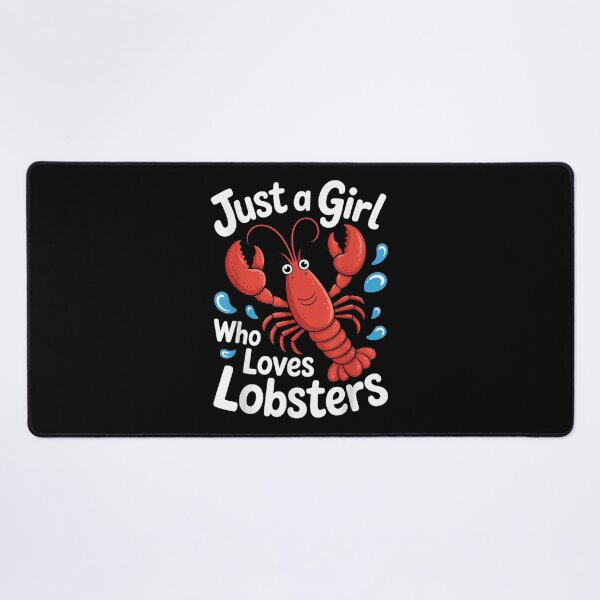 Item preview, Just A Girl Who Loves Lobsters Funny Cute Seafood Lover Gift designed and sold by Daisy Grimes.