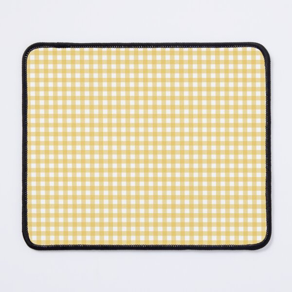Item preview, Sun yellow and white gingham pattern designed and sold by Karf ..