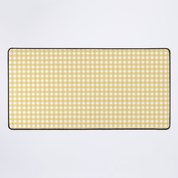 Item preview, Sun yellow and white gingham pattern designed and sold by Karf ..