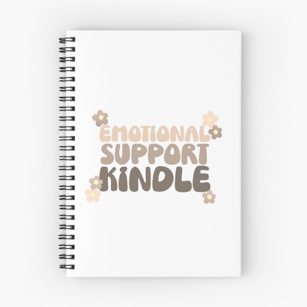 Item preview, Emotional Support Kindle Neutral Flowers designed and sold by letizzart designs.