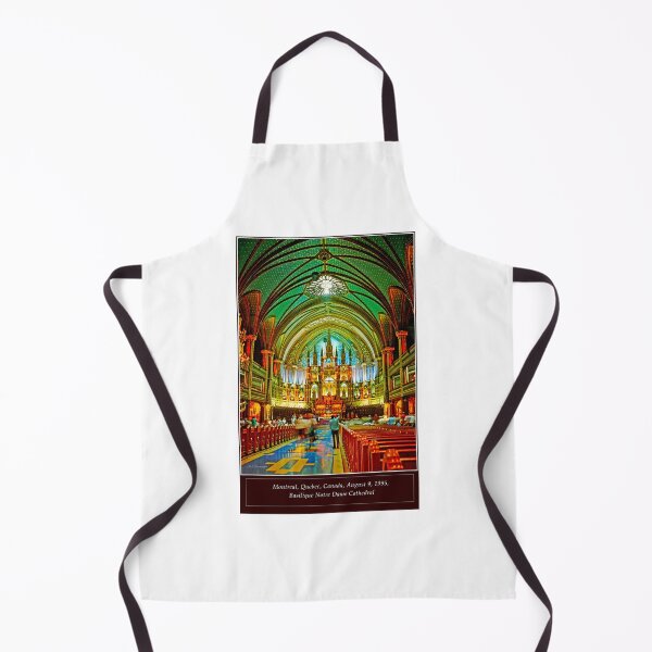 Item preview, Montreal, Quebec, Canada, August 9, 1995, Basilique Notre Dame Cathedral designed and sold by AMacGPhilly.