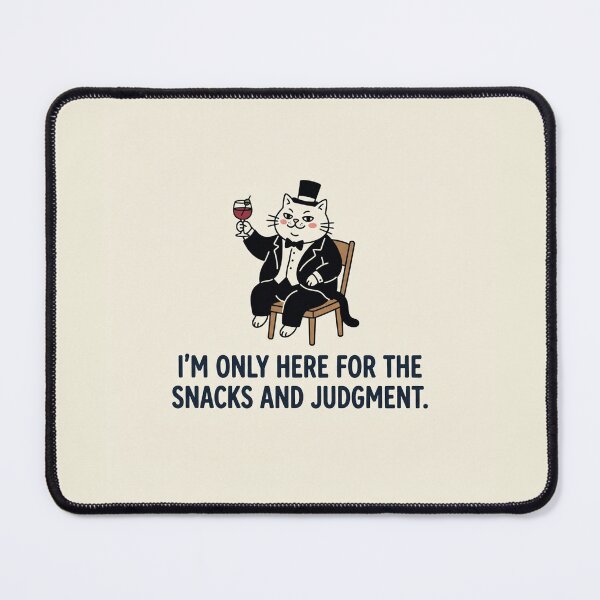 Item preview, Dapper Cat Here For Snacks And Judgment designed and sold by Owcomm.