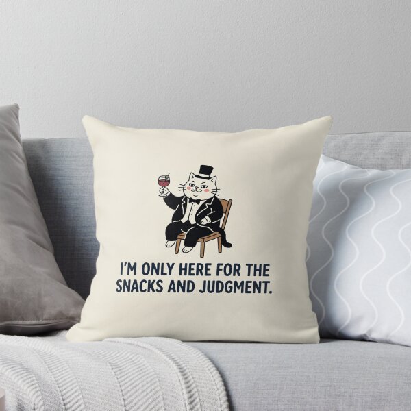 Item preview, Dapper Cat Here For Snacks And Judgment designed and sold by Owcomm.