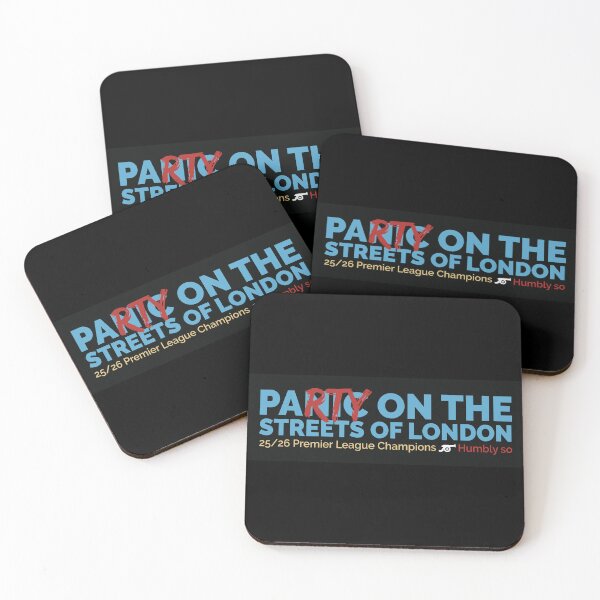 Item preview, Arsenal Party on the Streets of London designed and sold by ThinkCitron.