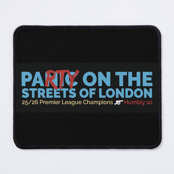 Item preview, Arsenal Party on the Streets of London designed and sold by ThinkCitron.