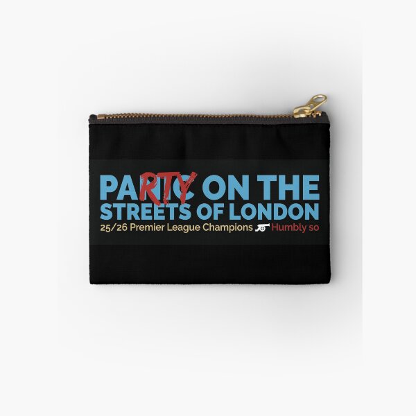 Item preview, Arsenal Party on the Streets of London designed and sold by ThinkCitron.