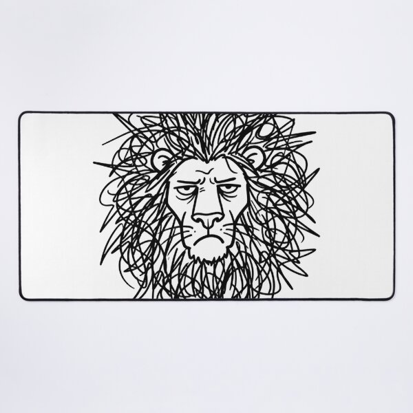Item preview, Majestic Lion Line Art Sketch designed and sold by SHOP-Corner.