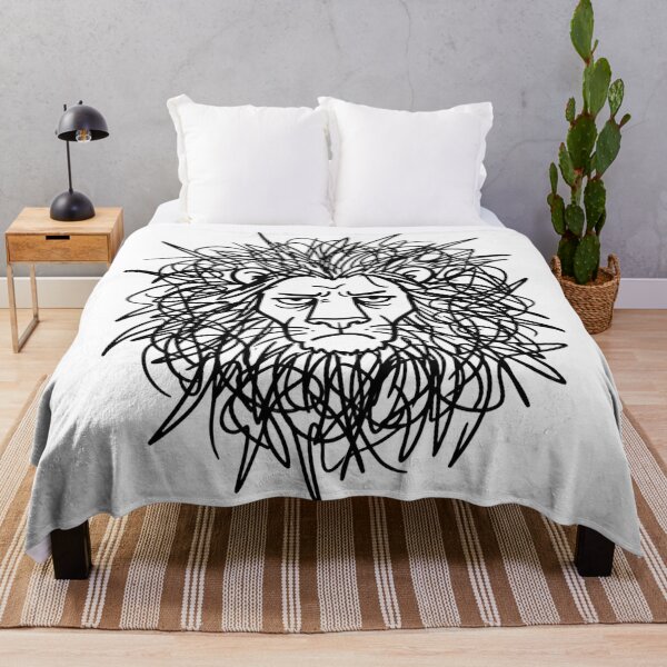 Item preview, Majestic Lion Line Art Sketch designed and sold by SHOP-Corner.