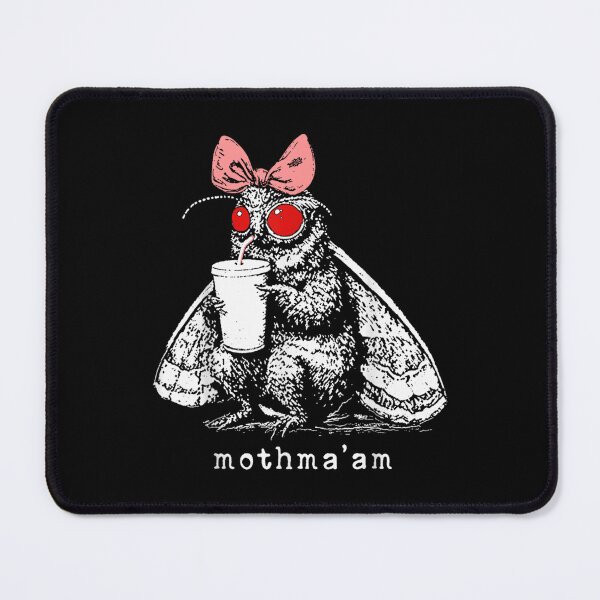 Item preview, Cute Mothmam Funny Moth Drinking Soda Cryptid Meme Vintage Character designed and sold by Daisy Grimes.