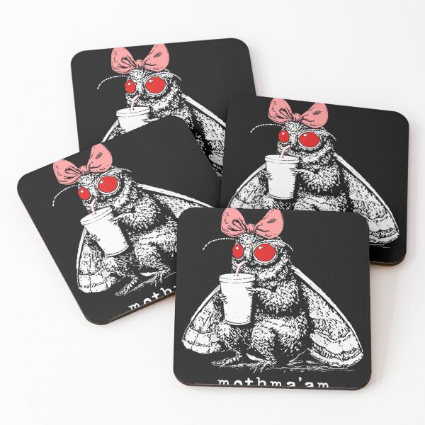 Item preview, Cute Mothmam Funny Moth Drinking Soda Cryptid Meme Vintage Character designed and sold by Daisy Grimes.