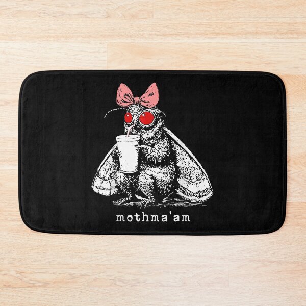 Item preview, Cute Mothmam Funny Moth Drinking Soda Cryptid Meme Vintage Character designed and sold by Daisy Grimes.
