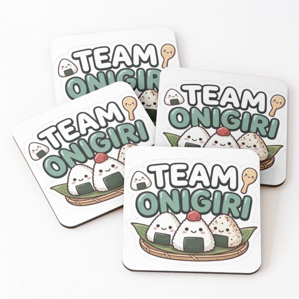 Item preview, Team Onigiri-Cute Kawaii Team Foods - Laptop & Suitcase Stickers designed and sold by asumintjapan1.