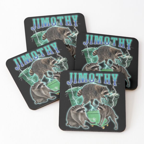 Item preview, Viral Raccoon Trending Jimothy meme Bootleg Style  designed and sold by wtfbba.