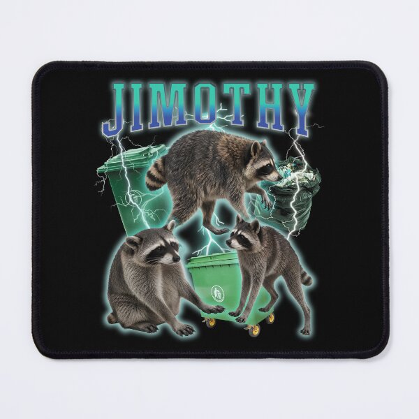 Item preview, Viral Raccoon Trending Jimothy meme Bootleg Style designed and sold by wtfbba.