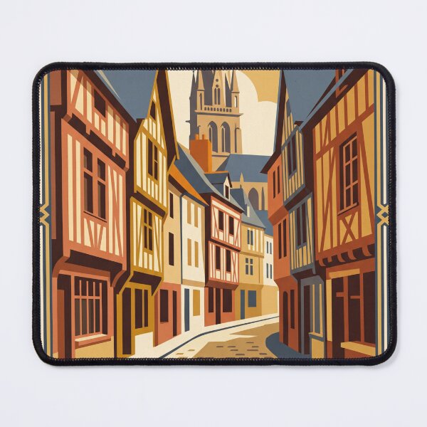 Item preview, Rennes France Vintage Travel Poster designed and sold by Bomax121.