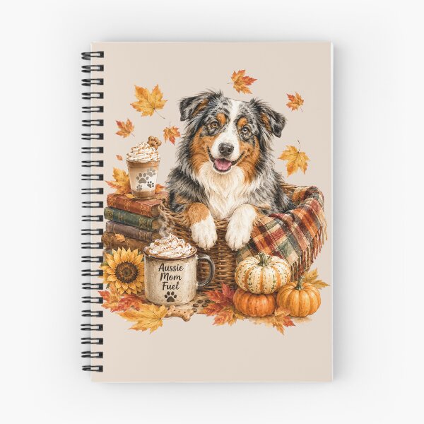 Item preview, Autumn Australian Shepherd Pumpkin Patch Aussie Mom designed and sold by Cute & Sassy Custom Gifting Boutiques.