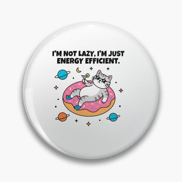 Item preview, Funny Lazy Cat Energy Efficient Space Float designed and sold by Owcomm.