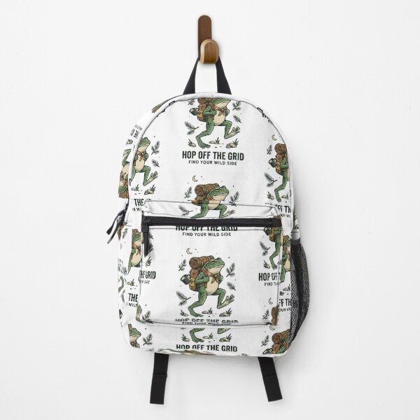 Item preview, Backpacking Adventure Frog designed and sold by Roy & Tiffany.