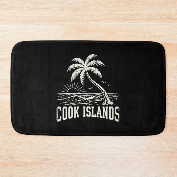 Item preview, Vintage Cook Islands Tropical Beach Sunset Palm Tree Island Vacation Travel designed and sold by Capisedo.