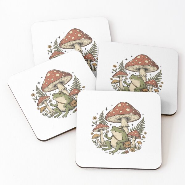 Item preview, Woodland Mushroom Frog designed and sold by Roy & Tiffany.